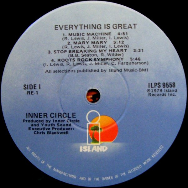 Inner Circle - Everything Is Great | Island Records (ILPS 9558) - 3 Inner Circle - Everything Is Great | Island Records (ILPS 9558) - 3