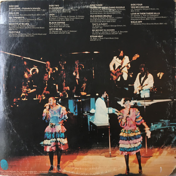 The Pointer Sisters Live At The Opera House