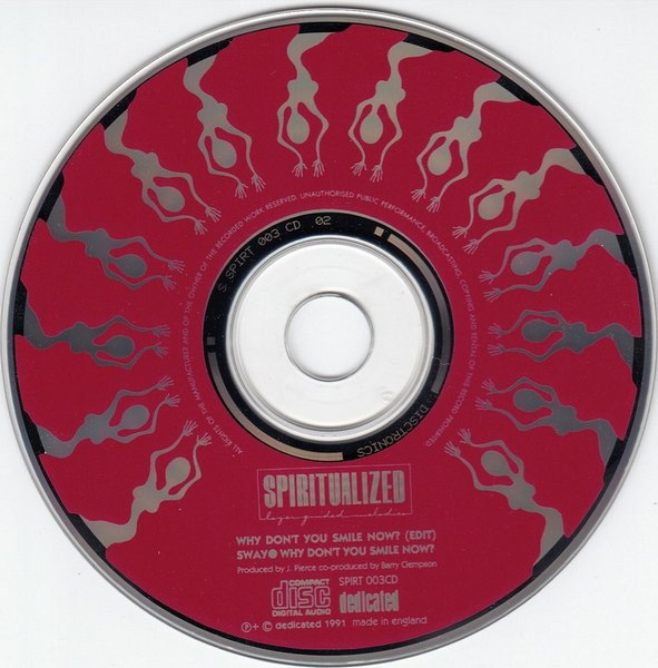 Spiritualized - Smile / Sway | Dedicated (SPIRT 003CD) - 3