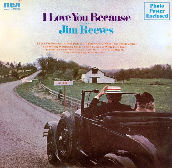 Jim Reeves - I Love You Because | RCA Victor (AHL1-1224) - main