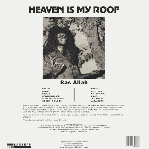 Prince Alla - Heaven Is My Roof | Lantern Rec. (LANR044) - 2