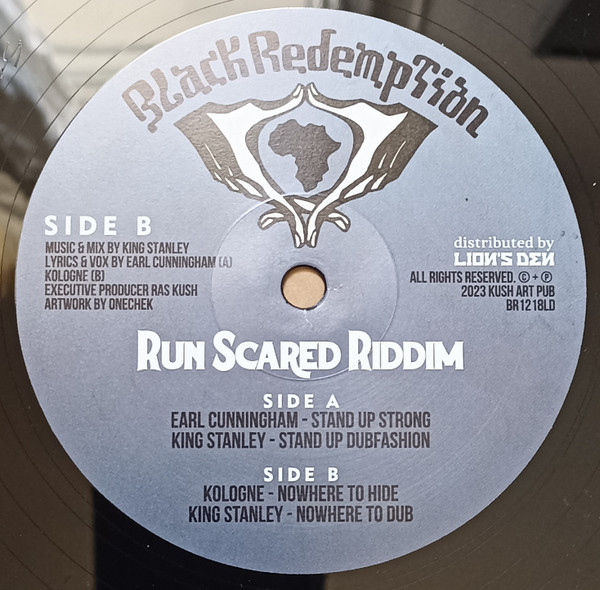 King Stanley Feat. Earl Cunningham / Cologne - Run Scared Riddim | Black Redemption (BR1218LD) - main King Stanley Feat. Earl Cunningham / Cologne - Run Scared Riddim | Black Redemption (BR1218LD) - main