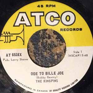 King Curtis & The Kingpins - Ode To Bille Joe | ATCO Records (AT 6516X) - main