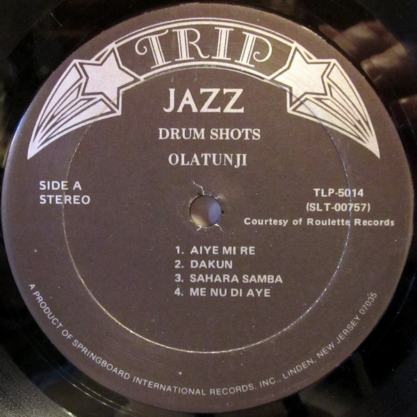 Babatunde Olatunji - Drum Shots | TRIP (TLP-5014) - 3