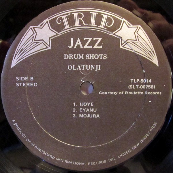 Babatunde Olatunji - Drum Shots | TRIP (TLP-5014) - 4