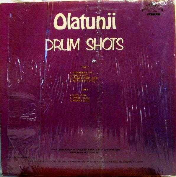 Babatunde Olatunji - Drum Shots | TRIP (TLP-5014) - 2
