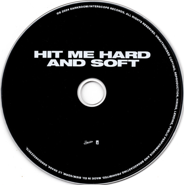 Billie Eilish - Hit Me Hard And Soft | Darkroom (602465223675)