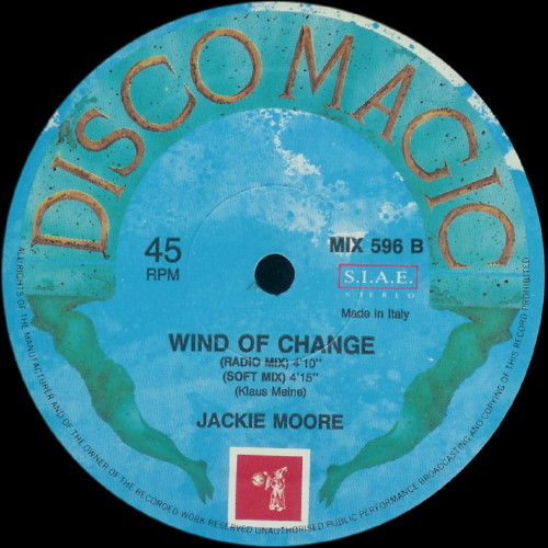 Jackie Moore - Wind Of Change | Discomagic Records (MIX  596) - 2