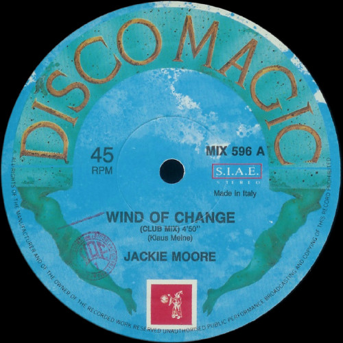 Jackie Moore - Wind Of Change | Discomagic Records (MIX  596) - main