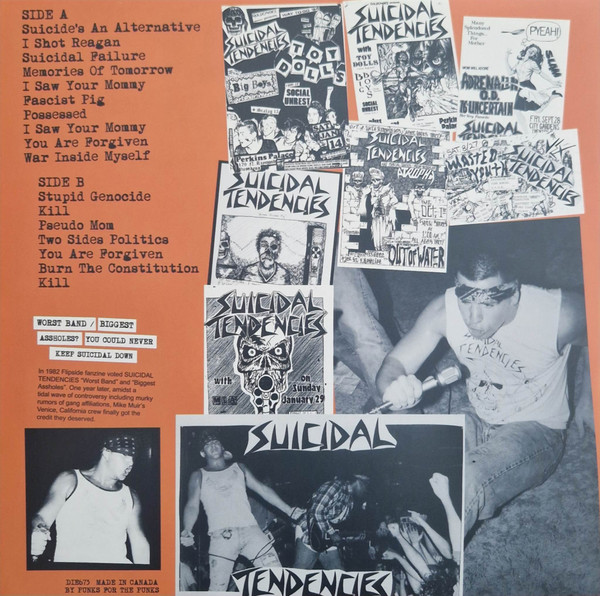 Suicidal Tendencies - 1982 Demos | Die Hard (Die673) - 2