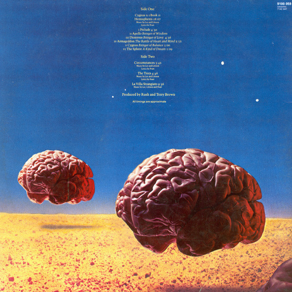 Rush - Hemispheres | Mercury (9100 059) - 4