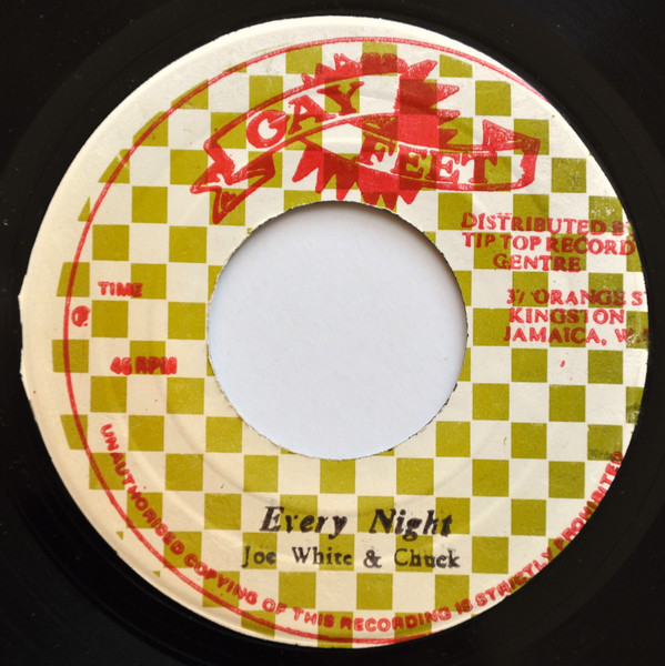 Joe White and Chuck / Baba Brooks - Every Night / Frist Sessin | Gay Feet (none)