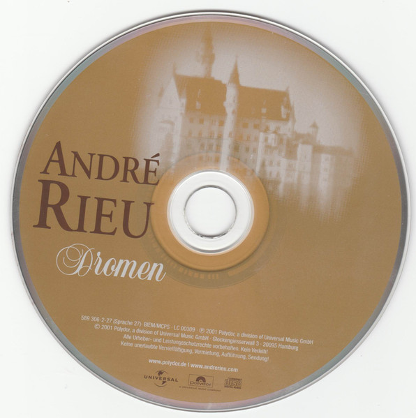 André Rieu - Dromen | Polydor (589 306-2 (Version 27)) - 3