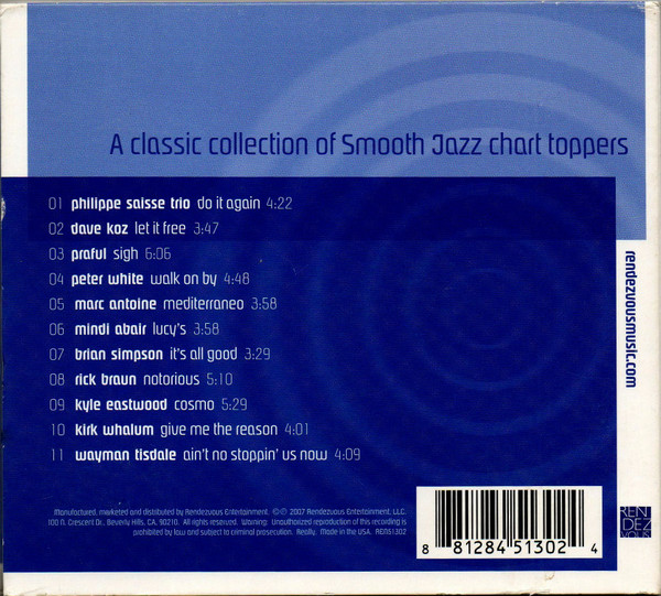 Various - Smooth Ones - A Classic Collection Of Smooth Jazz Chart Topper | Rendezvous Entertainment (REN 51302) - 2