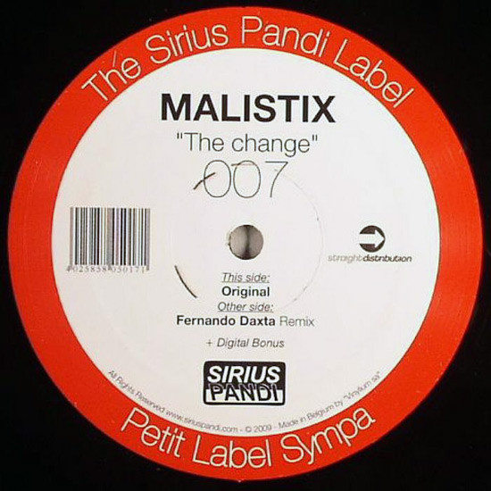 Malistix - The Change | Sirius Pandi (SIRIUS007) - main Malistix - The Change | Sirius Pandi (SIRIUS007) - main