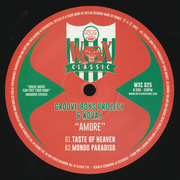 Groove Boys Project & Novaj - Amore | Skylax (WXC 025) - 2