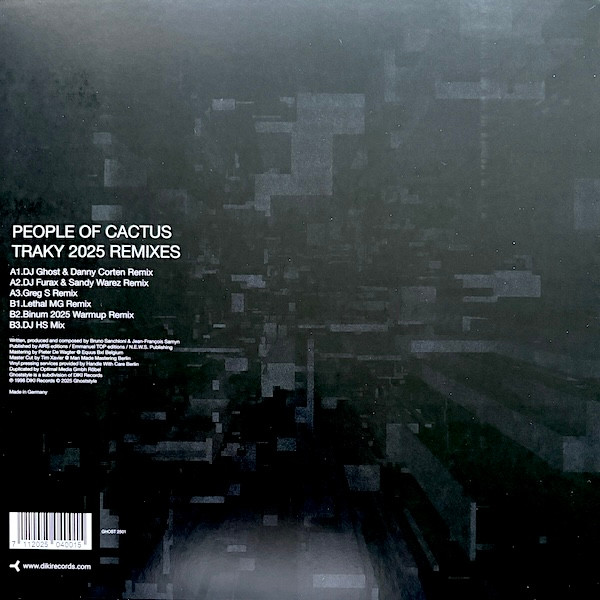 People Of Cactus - Traky 2025 Remixes | Ghoststyle (GHOST 2501) - 2
