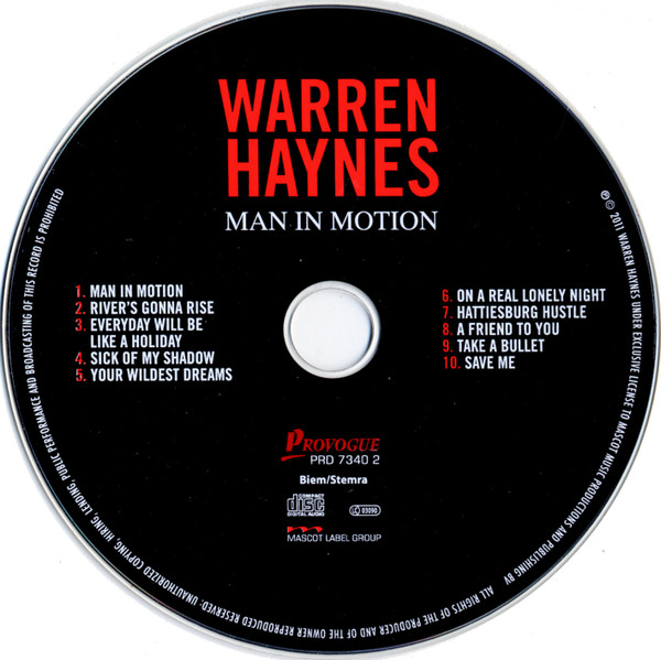 Warren Haynes - Man In Motion | Provogue (PRD 7340 2) - 3