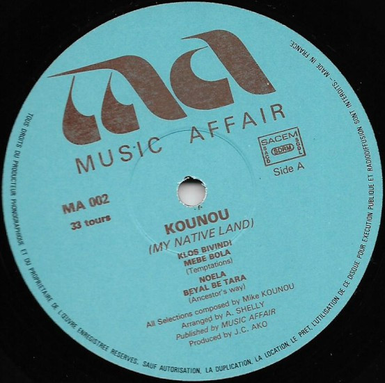 Mike Kounou - My Native Land | Music Affair (MA 002) - 3