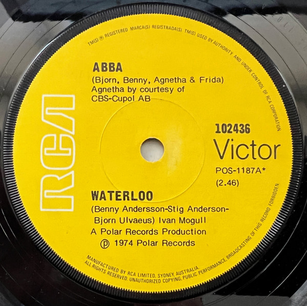 ABBA - Waterloo | RCA Victor (102436)