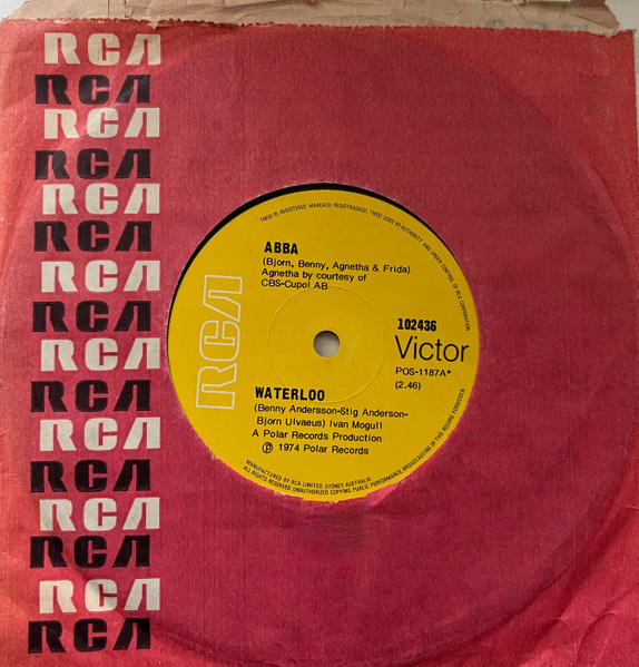 ABBA - Waterloo | RCA Victor (102436) - 3