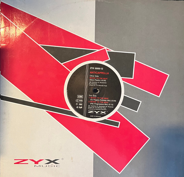 Anticappella - Movin' To The Beat | ZYX Music (ZYX 6889-12) - main