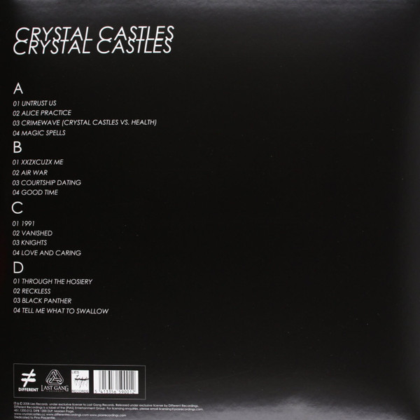 Crystal Castles - Crystal Castles | Different (DIFB 1200 DLP) - 2