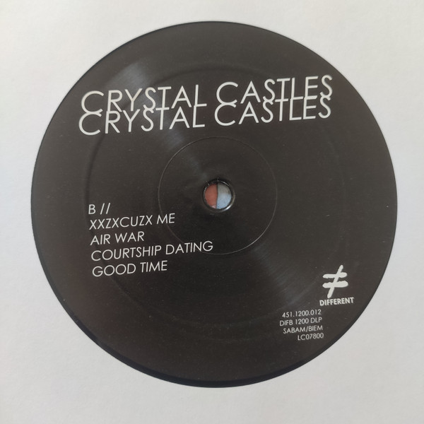 Crystal Castles - Crystal Castles | Different (DIFB 1200 DLP) - 4