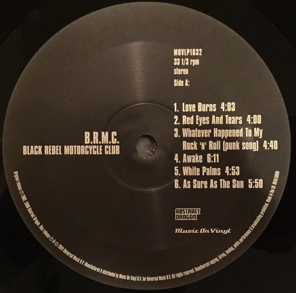 Black Rebel Motorcycle Club - B.R.M.C. | Abstract Dragon (MOVLP1032) - 3