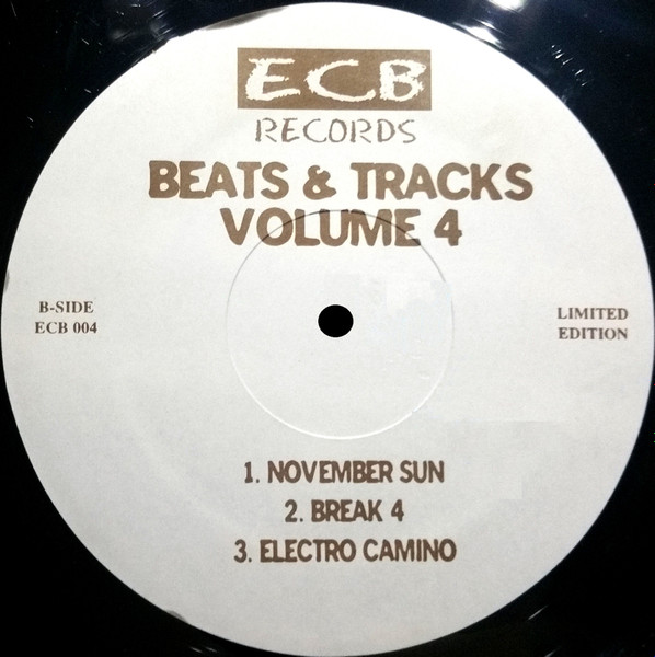 DJ Icey - Beats & Tracks Volume 4 | ECB Records (ECB 004) - 2