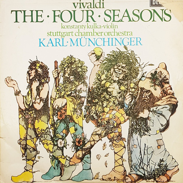 Antonio Vivaldi , Konstanty Andrzej Kulka , Stuttgarter Kammerorchester , Karl Münchinger - The Four Seasons | Decca (PSXL 6557)