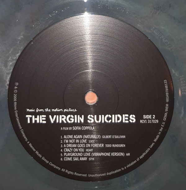 Various - The Virgin Suicides (Music From The Motion Picture) | Rhino Records (RCVI 317029) - 3