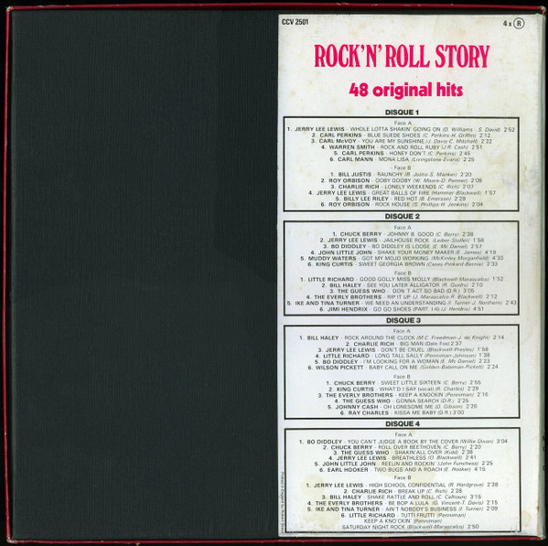 Various - Rock'n'Roll Story 48 Original Hits | Musidisc (CCV 2501) - 2 Various - Rock'n'Roll Story 48 Original Hits | Musidisc (CCV 2501) - 2