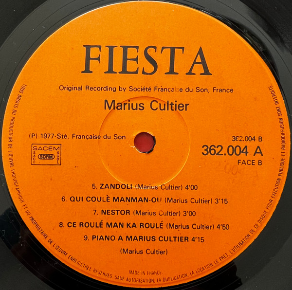 Marius Cultier - Marius Cultier | Fiesta (362004) - 4 Marius Cultier - Marius Cultier | Fiesta (362004) - 4