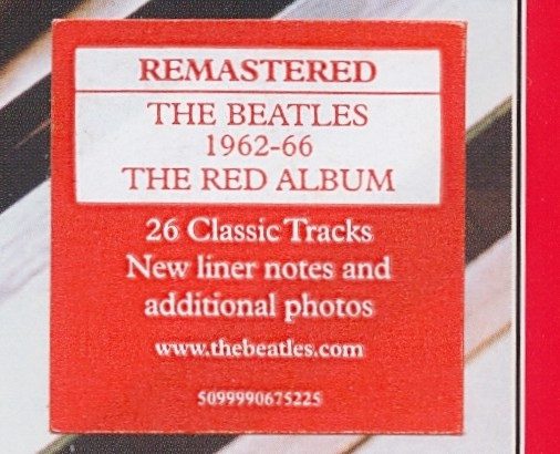 The Beatles - 1962-1966 CD | Apple Records (5099990675225) - 2