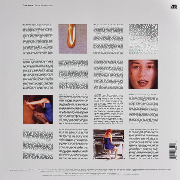 Tori Amos - Little Earthquakes | Atlantic (R1 82358) - 2