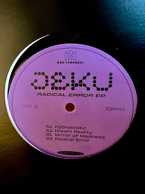 Jeku - Radical Error EP | Non-Temporal (NONTEMP-002)