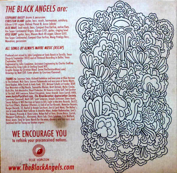 The Black Angels - Indigo Meadow | Blue Horizon (BHV-16790-1) - 2 The Black Angels - Indigo Meadow | Blue Horizon (BHV-16790-1) - 2