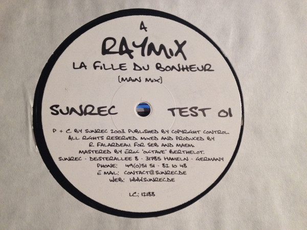 Raymix - La Fille Du Bonheur | Sunrec (sunrec018)