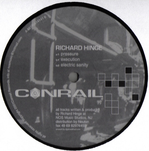 Richard Hinge - Untitled | Conrail Records (Conrail 04)