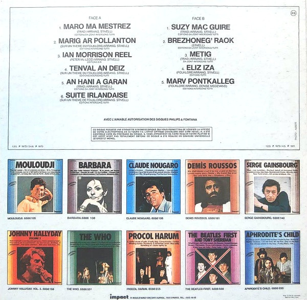 Alan Stivell - Alan Stivell | Impact (6886 168) - 2 Alan Stivell - Alan Stivell | Impact (6886 168) - 2