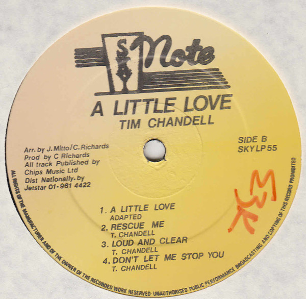 Tim Chandell - A Little Love | Sky Note (SKY LP 55) - 4 Tim Chandell - A Little Love | Sky Note (SKY LP 55) - 4