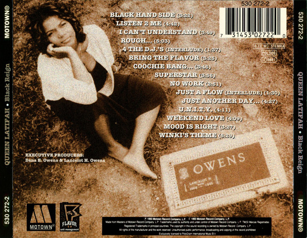 Queen Latifah - Black Reign | Motown (530 272-2) - 2