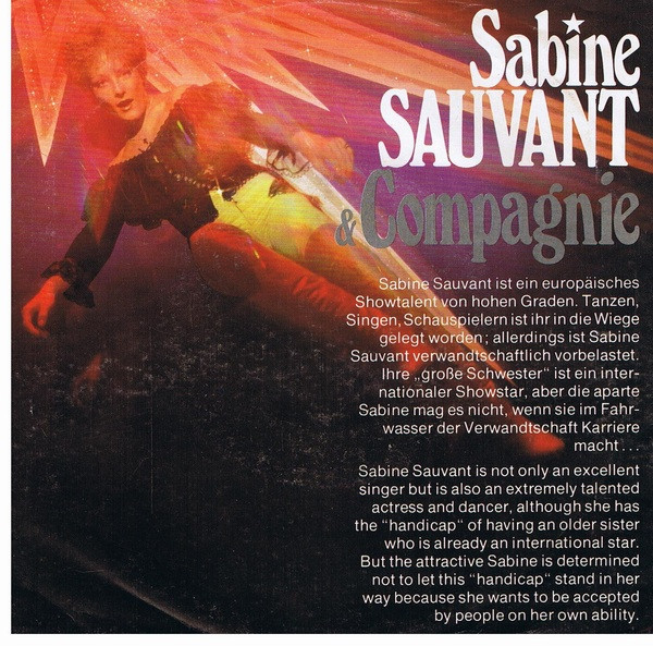 Sabine Sauvant & Compagnie - To The Music Hit-Makers Part 1 And 2 | Hansa International (11 764 AT) - 2 Sabine Sauvant & Compagnie - To The Music Hit-Makers Part 1 And 2 | Hansa International (11 764 AT) - 2