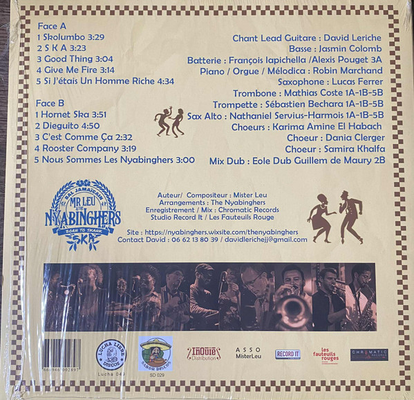 Mister Leu & The Nyabinghers - Born To Skank | Lucha Libre Discos (049) - 2 Mister Leu & The Nyabinghers - Born To Skank | Lucha Libre Discos (049) - 2