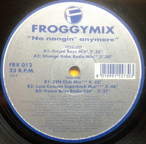 Froggy Mix - No Nangin' Anymore | Fresca (FRX 012) - main Froggy Mix - No Nangin' Anymore | Fresca (FRX 012) - main