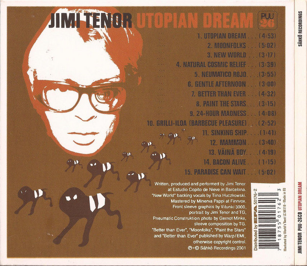 Jimi Tenor - Utopian Dream | Puu (PUU-26CD) - 2 Jimi Tenor - Utopian Dream | Puu (PUU-26CD) - 2