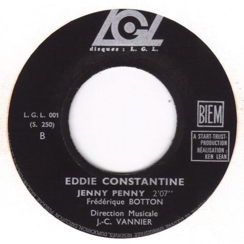 Eddie Constantine - Fais Pas Cette Tête Là ! | LGL (LGL 001) - 4