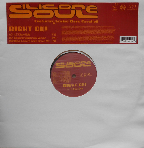 Silicone Soul - Right On! | Labels (7 24354 601668) - main