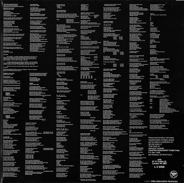 Dead Kennedys - Bedtime For Democracy | Alternative Tentacles (VIRUS 50) - 2 Dead Kennedys - Bedtime For Democracy | Alternative Tentacles (VIRUS 50) - 2